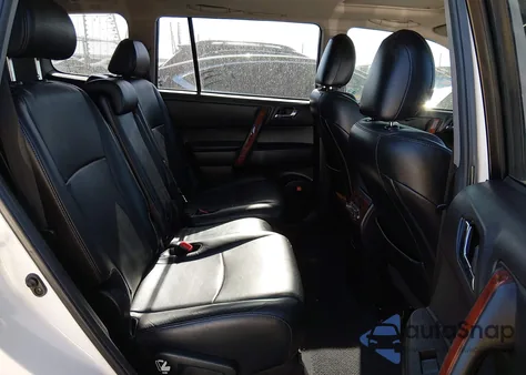 2013 Toyota Highlander Limited V6 z USA, uszkodzony, nr VIN 5TDYK3EH9DS131170